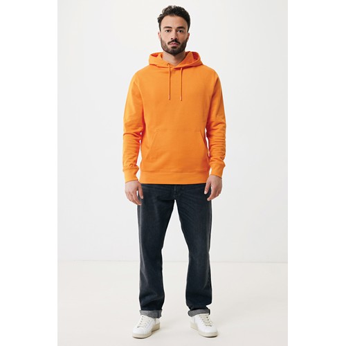 orange IQONIQ Rila Sudadera Capucha Light Weight Algodón Reciclado