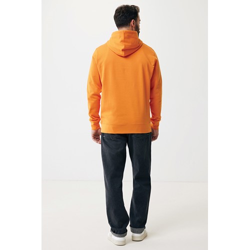 orange IQONIQ Rila Sudadera Capucha Light Weight Algodón Reciclado