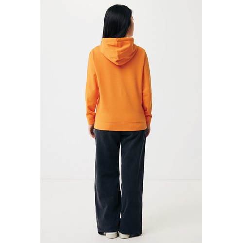 orange IQONIQ Rila Sudadera Capucha Light Weight Algodón Reciclado