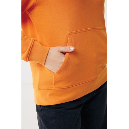 orange IQONIQ Rila Sudadera Capucha Light Weight Algodón Reciclado