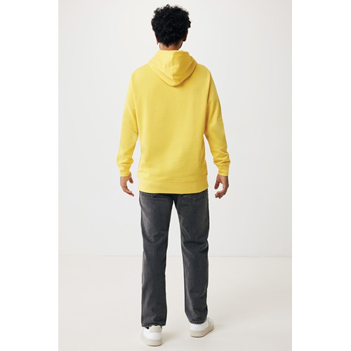 yellow IQONIQ Rila Sudadera Capucha Light Weight Algodón Reciclado