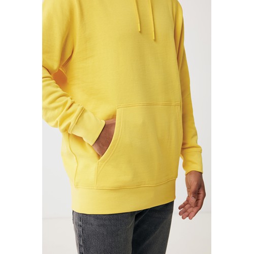 yellow IQONIQ Rila Sudadera Capucha Light Weight Algodón Reciclado