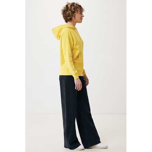 yellow IQONIQ Rila Sudadera Capucha Light Weight Algodón Reciclado