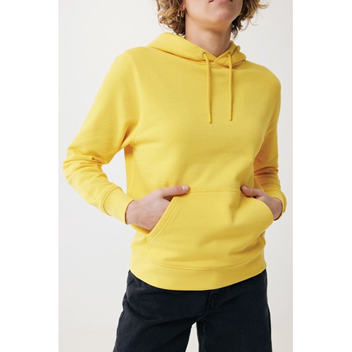 yellow IQONIQ Rila Sudadera Capucha Light Weight Algodón Reciclado