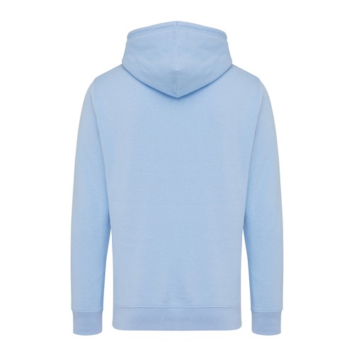 azul celeste IQONIQ Rila Sudadera Capucha Light Weight Algodón Reciclado