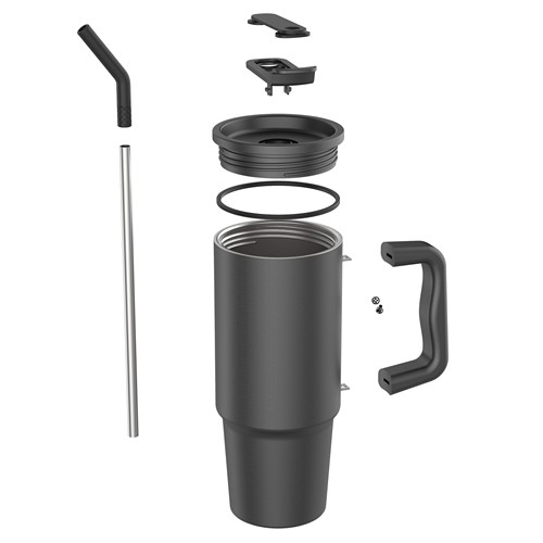Mug 900ml en acier inoxydable recyclé Embrace RCS - 6