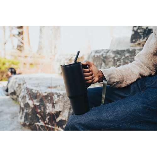 Mug 900ml en acier inoxydable recyclé Embrace RCS - 10