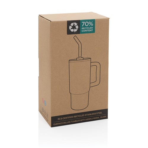 Vaso Embrace deluxe RCS acero inoxidable reciclado de 900 ml