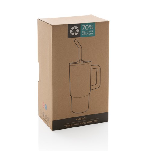 Vaso Embrace deluxe RCS acero inoxidable reciclado de 900ml.