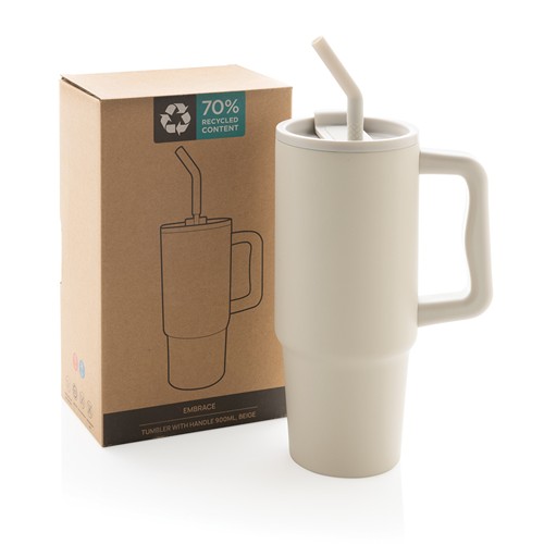 Vaso Embrace deluxe RCS acero inoxidable reciclado de 900 ml