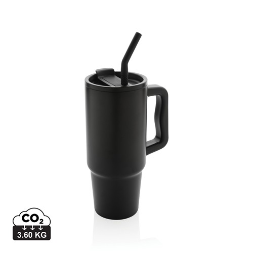 Mug 900ml en acier inoxydable recyclé Embrace RCS - 1