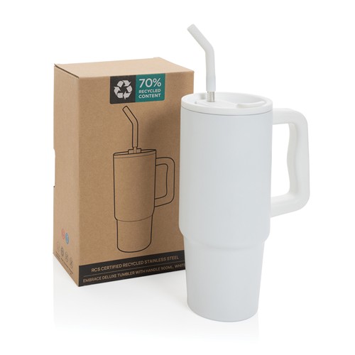 Vaso Embrace deluxe RCS acero inoxidable reciclado de 900 ml