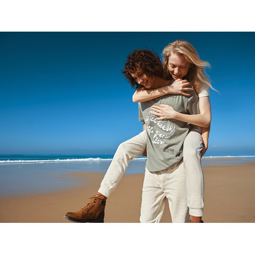 T-shirt coupe boxy en coton recyclé IQONIQ Teide - 19