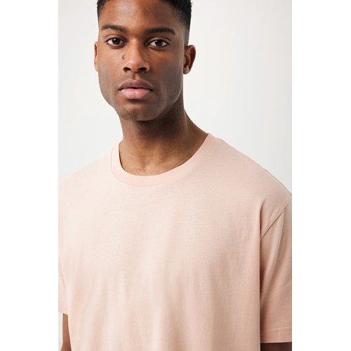 melocotón IQONIQ Teide Camiseta Boxy Fit Algodón Reciclado