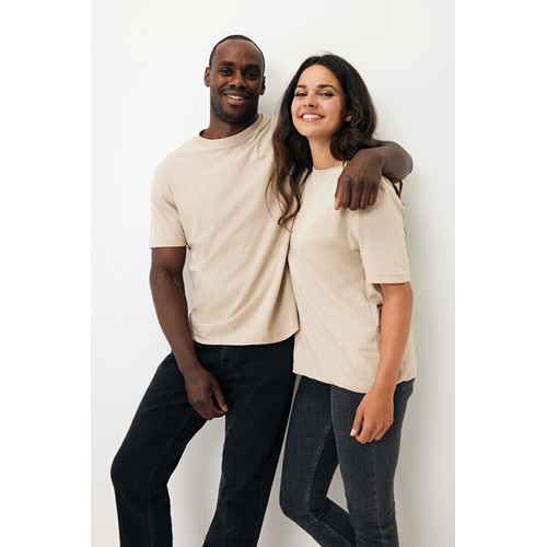IQONIQ Teide Camiseta Boxy Fit Algodón Reciclado