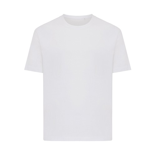 white IQONIQ Teide Camiseta Boxy Fit Algodón Reciclado