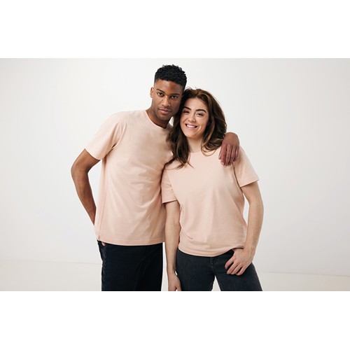 melocotón IQONIQ Teide Camiseta Boxy Fit Algodón Reciclado