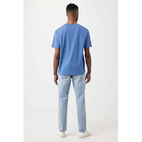 azul chiné Camiseta IQONIQ Teide de algodón reciclado