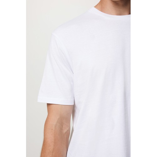 white Camiseta IQONIQ Teide de algodón reciclado