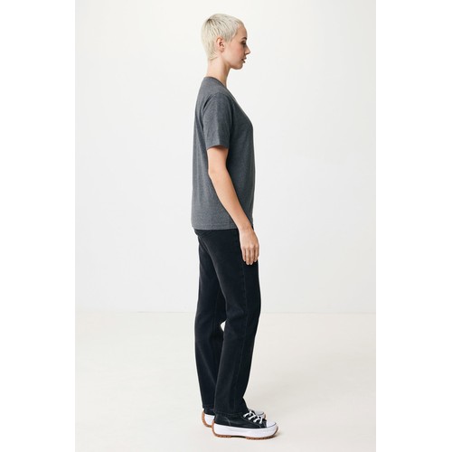 antracita chiné Camiseta IQONIQ Teide de algodón reciclado