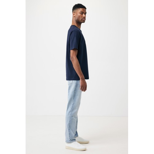 azul marino Camiseta IQONIQ Teide de algodón reciclado