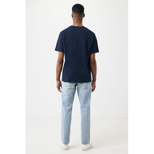 azul marino Camiseta IQONIQ Teide de algodón reciclado