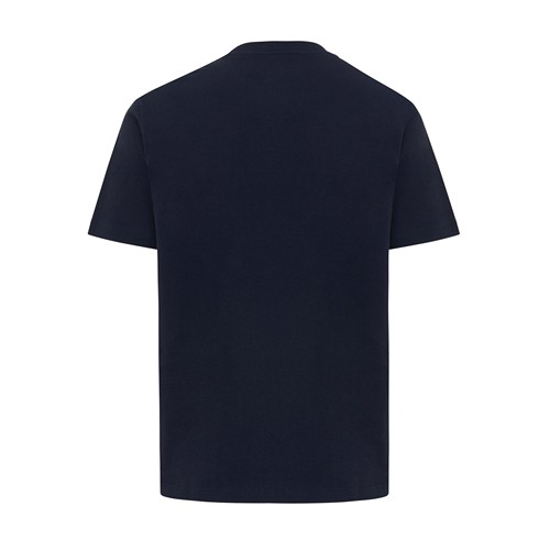 azul marino IQONIQ Teide Camiseta Boxy Fit Algodón Reciclado