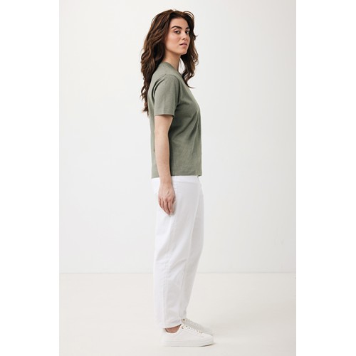 verde chiné IQONIQ Teide Camiseta Boxy Fit Algodón Reciclado