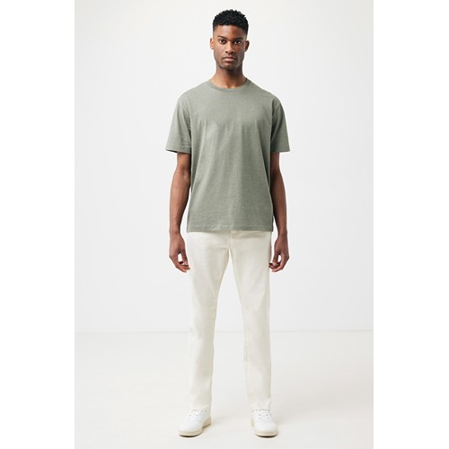 verde chiné IQONIQ Teide Camiseta Boxy Fit Algodón Reciclado