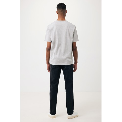 gris chiné IQONIQ Teide Camiseta Boxy Fit Algodón Reciclado