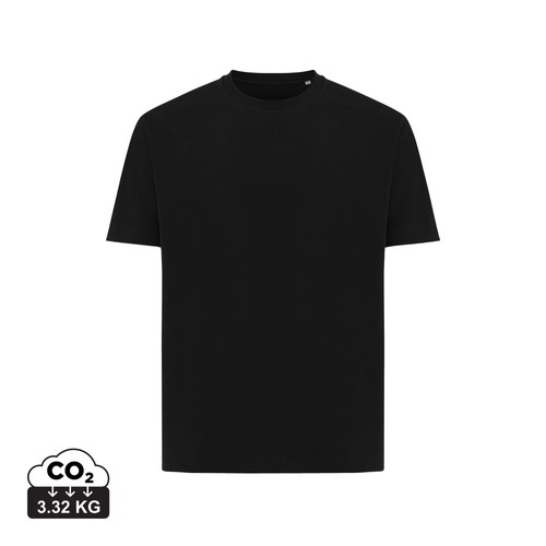 T-shirt coupe boxy en coton recyclé IQONIQ Teide personnalisé