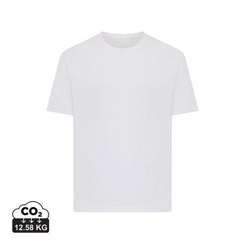 white IQONIQ Teide Camiseta Boxy Fit Algodón Reciclado