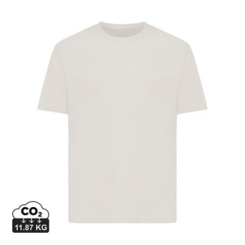 marfil IQONIQ Teide Camiseta Boxy Fit Algodón Reciclado