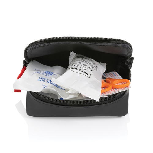 Set premiers secours taille poste en PU nubuck recyclé RCS - 6