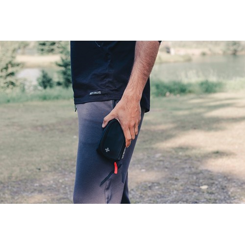 Set premiers secours taille poste en PU nubuck recyclé RCS - 12
