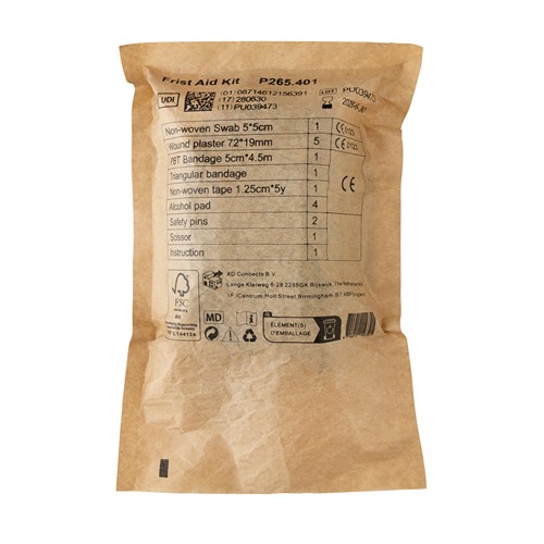 Set premiers secours taille poste en PU nubuck recyclé RCS - 13