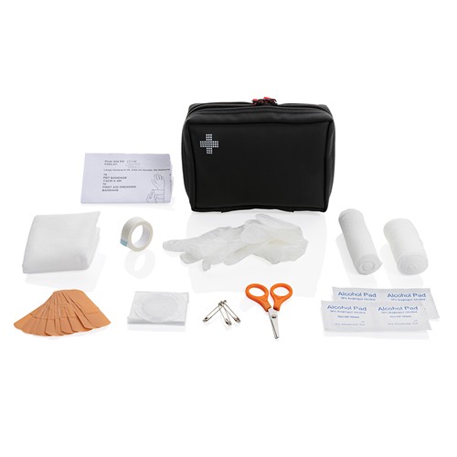 Set de premiers secours en PU nubuck recyclé RCS - 2