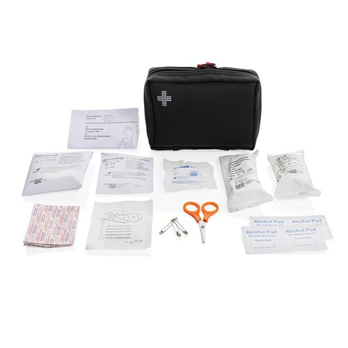 Set de premiers secours en PU nubuck recyclé RCS - 3