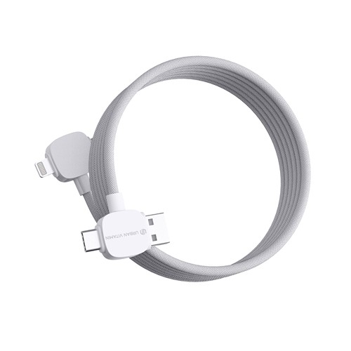 white Cable magnético TPE/PET reciclado Urban Vitamin Stockton 65W