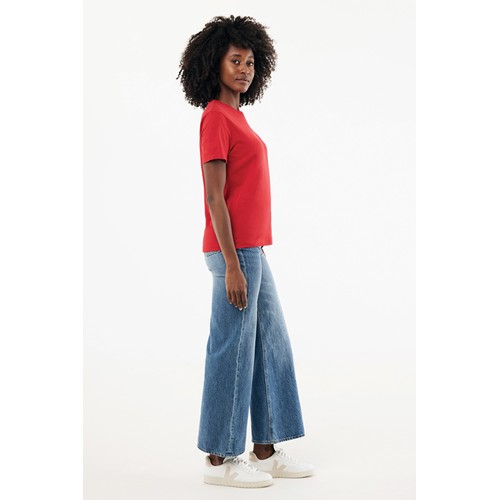 red IQONIQ Brett Camiseta Medium Weight Algodón Reciclado