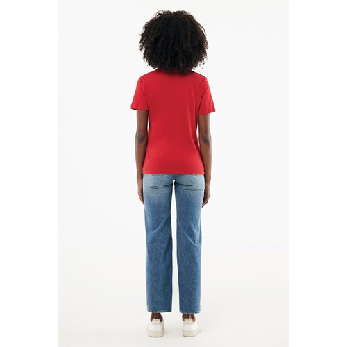 red IQONIQ Brett Camiseta Medium Weight Algodón Reciclado