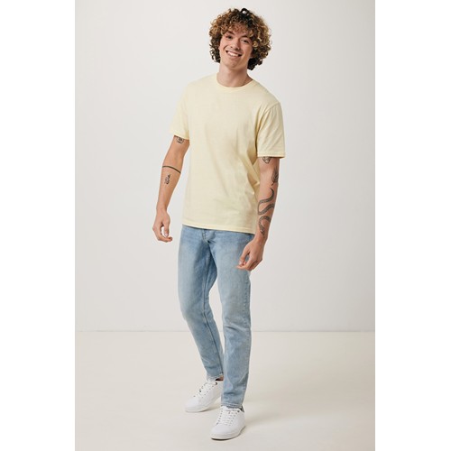 crema IQONIQ Brett Camiseta Medium Weight Algodón Reciclado