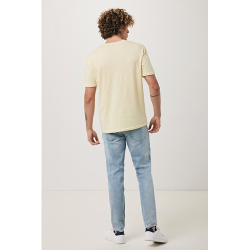 crema IQONIQ Brett Camiseta Medium Weight Algodón Reciclado