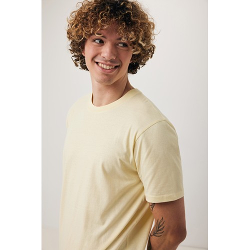 crema IQONIQ Brett Camiseta Medium Weight Algodón Reciclado