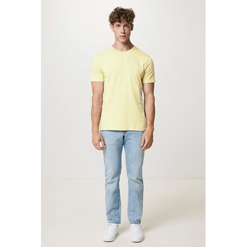 crema IQONIQ Brett Camiseta Medium Weight Algodón Reciclado