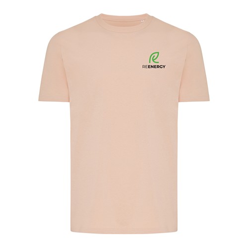 melocotón IQONIQ Brett Camiseta Medium Weight Algodón Reciclado