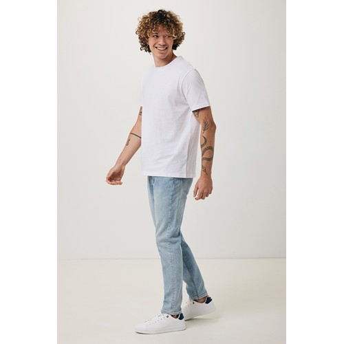 white IQONIQ Brett Camiseta Medium Weight Algodón Reciclado