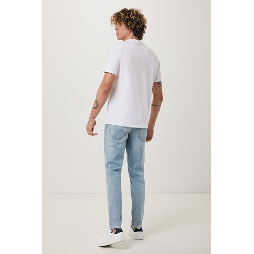 white IQONIQ Brett Camiseta Medium Weight Algodón Reciclado