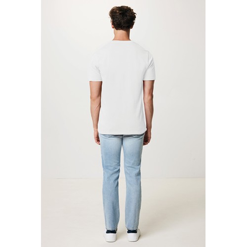 white IQONIQ Brett Camiseta Medium Weight Algodón Reciclado