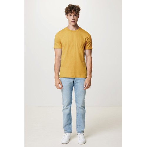 ocre IQONIQ Brett Camiseta Medium Weight Algodón Reciclado